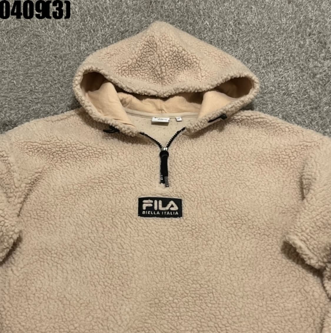 휠라 플리스 반집업 상품이미지2