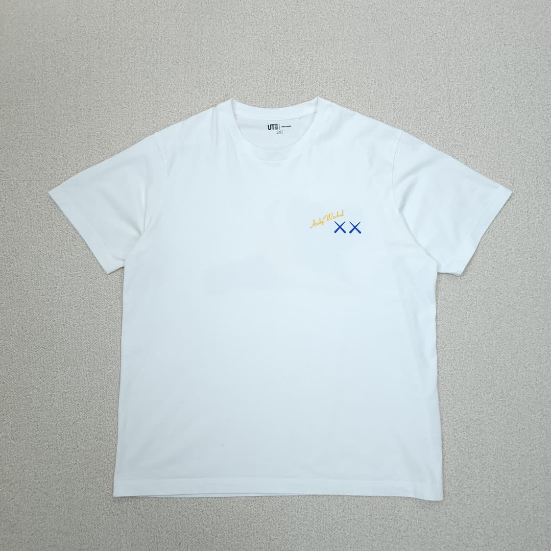 (XXL)유니클로 카우스 앤디워홀 그래픽 반팔 티셔츠 여름 상품이미지2