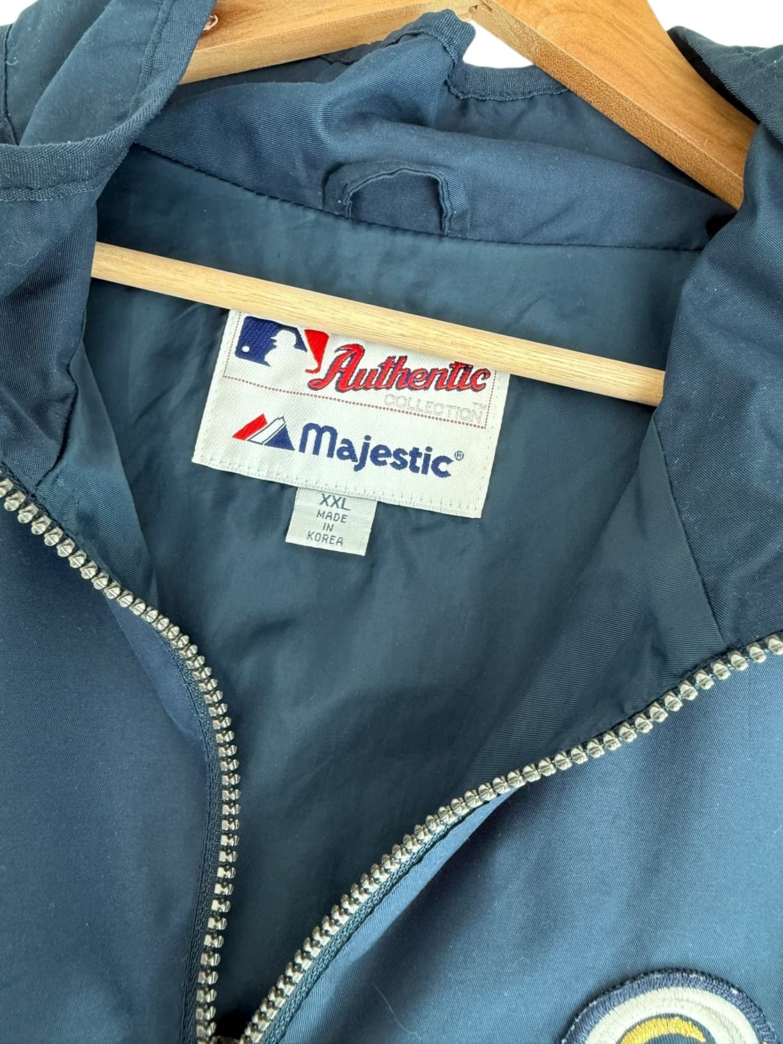 마제스틱 MLB 밀워키 브루어스 풀오버 아노락 상품이미지3