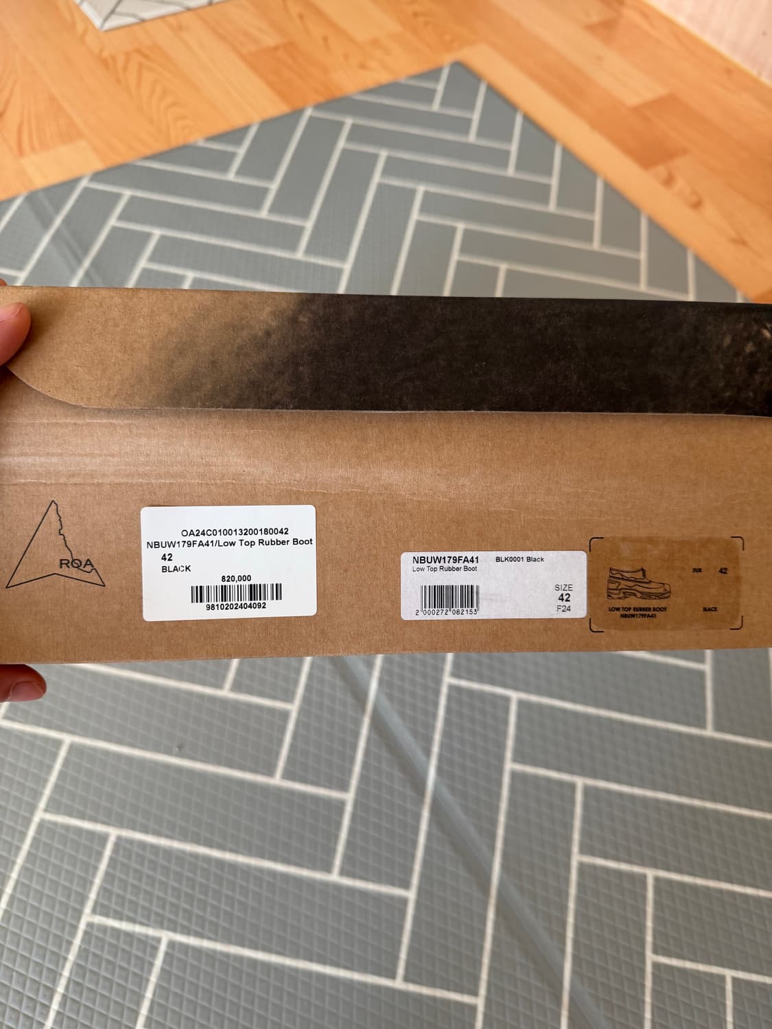 (Roa)로아 로루 탑 루버 부츠 42 상품이미지5