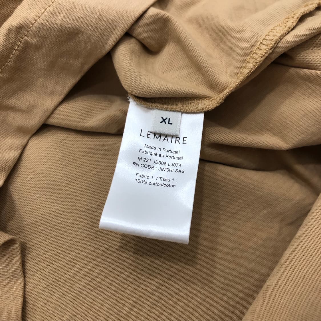 르메르 포켓 반팔 티셔츠 XL 상품이미지3