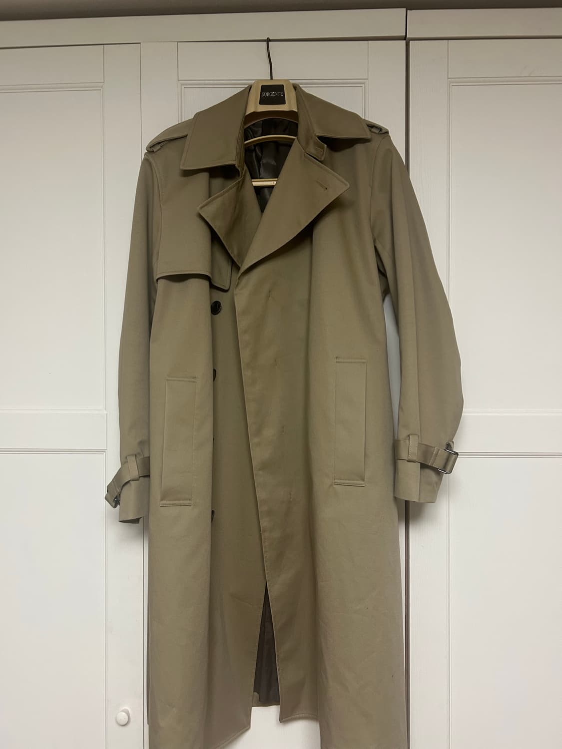 Theory 트렌치 코트 M 베이지-S급 상품이미지1