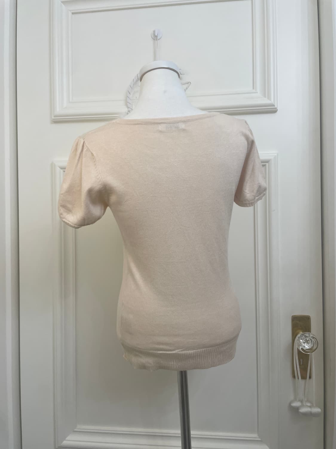 DEAR PRINCESS beige bow point puff knit 상품이미지3