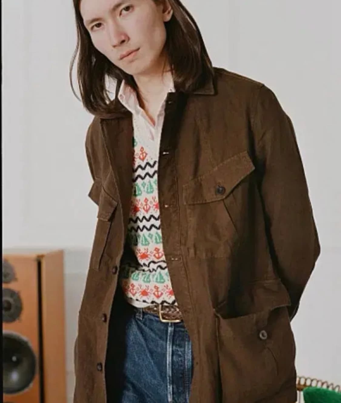 (40)드레익스 브라운 게임스 튜닉 자켓 상품이미지7