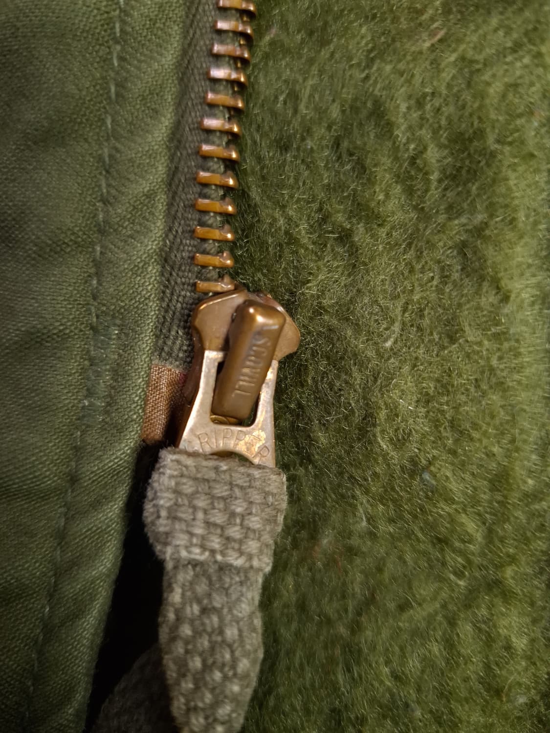 오리지날 미해군 지급용 A-2 덱자켓 상품이미지2