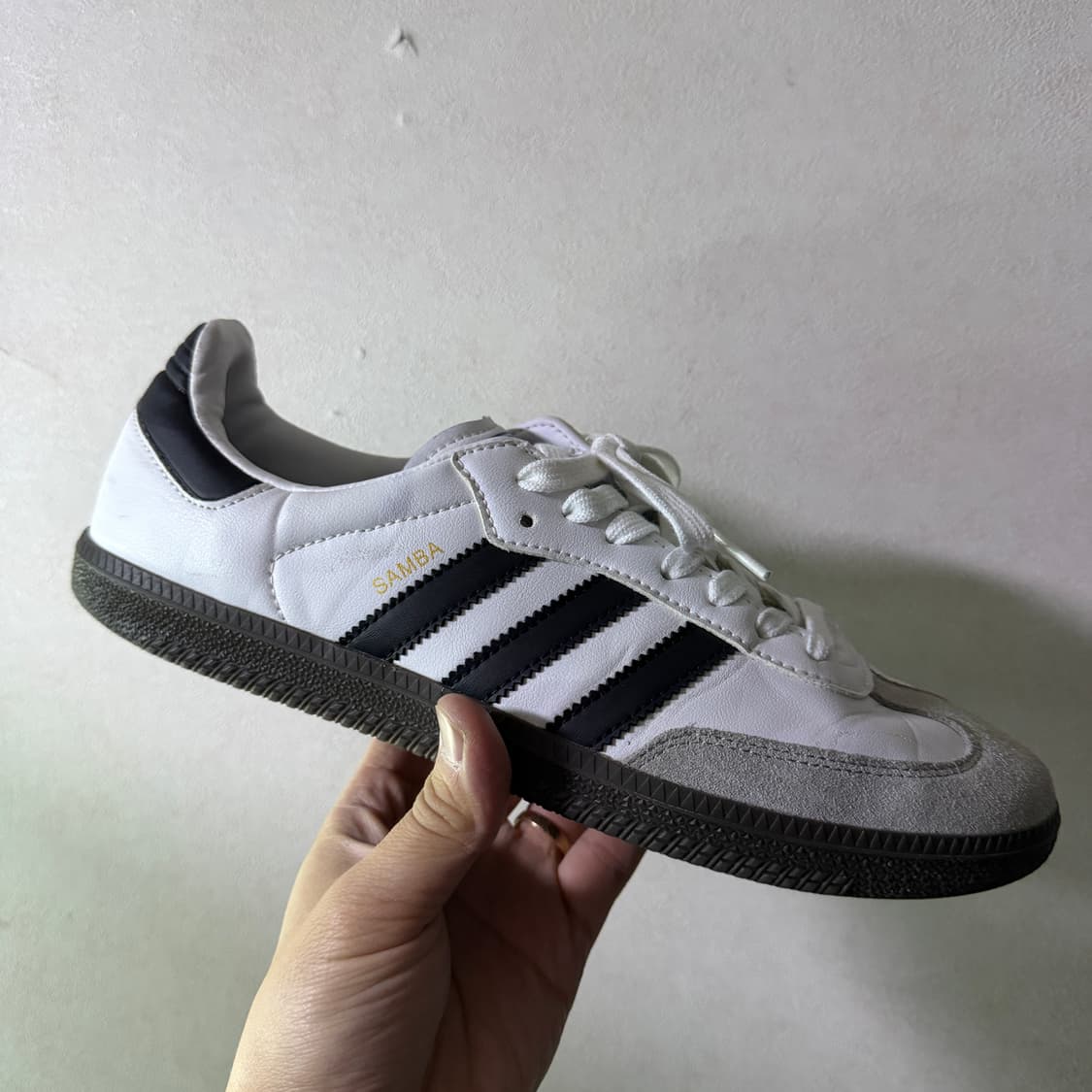 아디다스 쌈바 흰검 (285) 상품이미지3