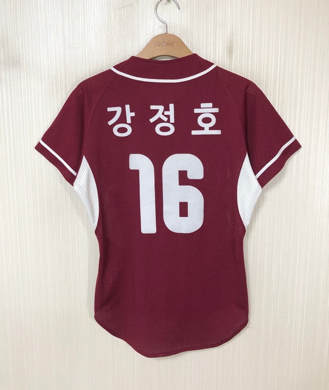 KBO 위팬 넥센(키움)히어로즈 원정유니폼/져지 85 #16 강정호 상품이미지8