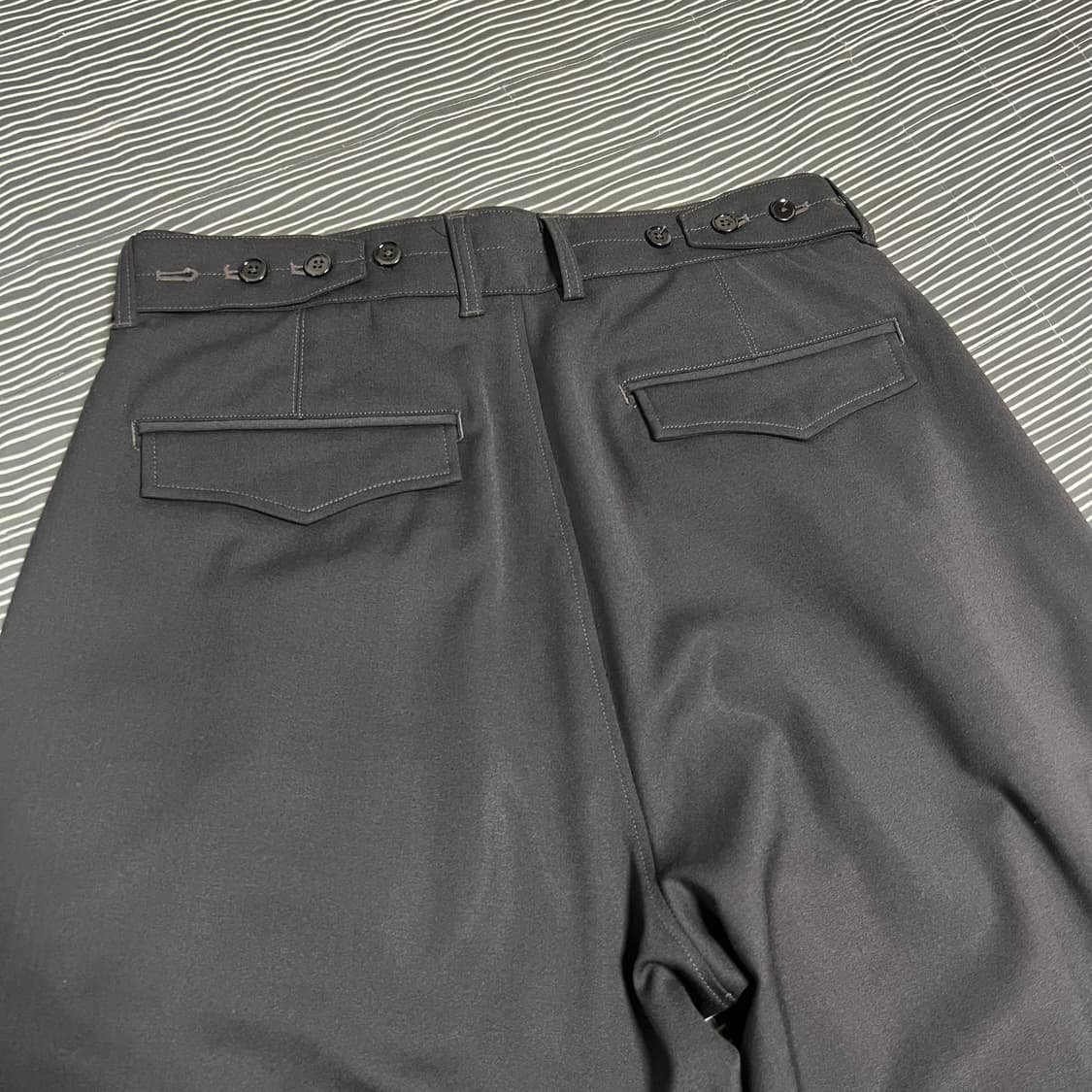 인사일런스 구르카 울 팬츠 블랙 L 상품이미지6