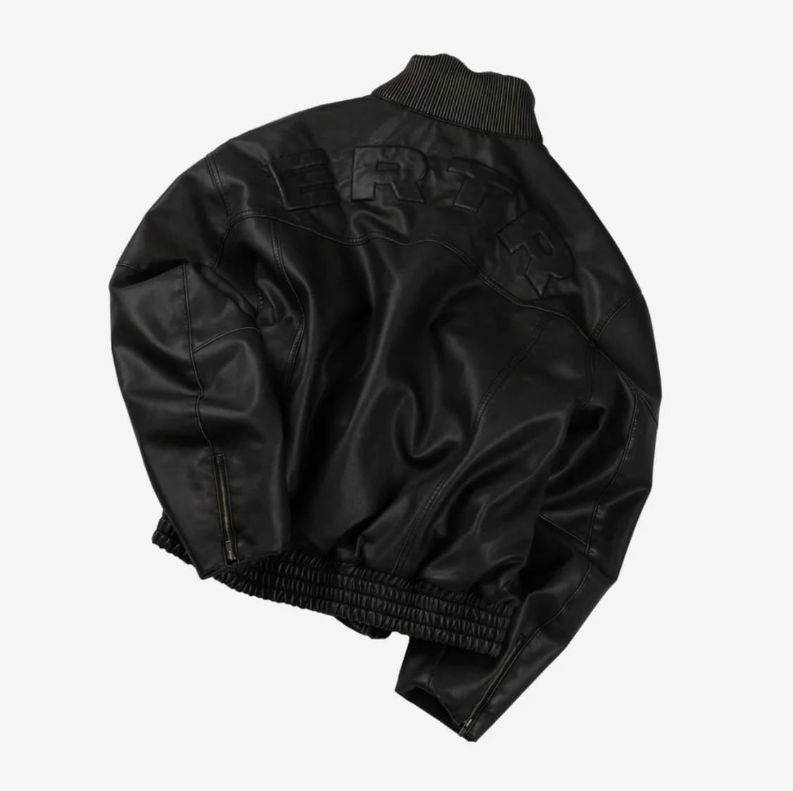 Vintage Leather Biker Jacket 상품이미지2