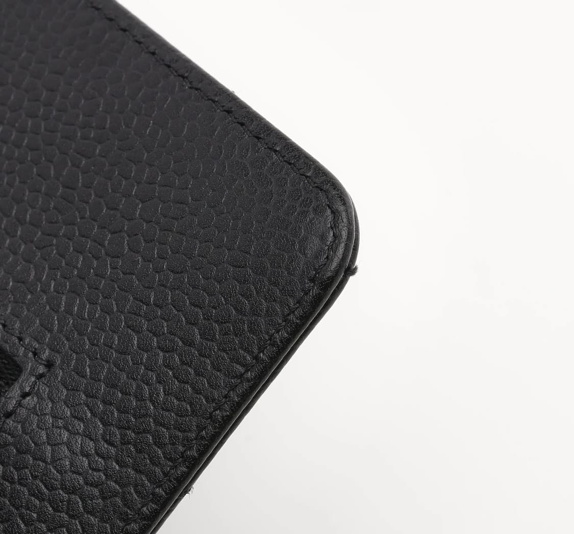 [S급] 샤넬 클래식 그레인드 카프스킨 & 실버 메탈 체인 판매합니다!! 상품이미지8