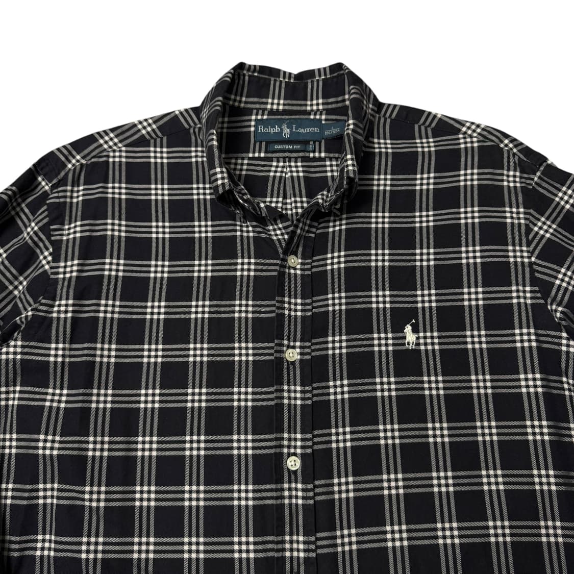 폴로 랄프로렌 커스텀 핏 타탄 체크 셔츠  상품이미지2