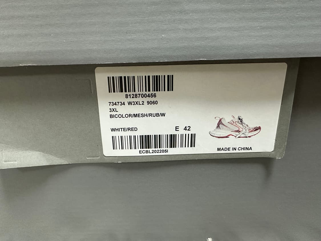 [42] 발렌시아가 3XL 레드 상품이미지3