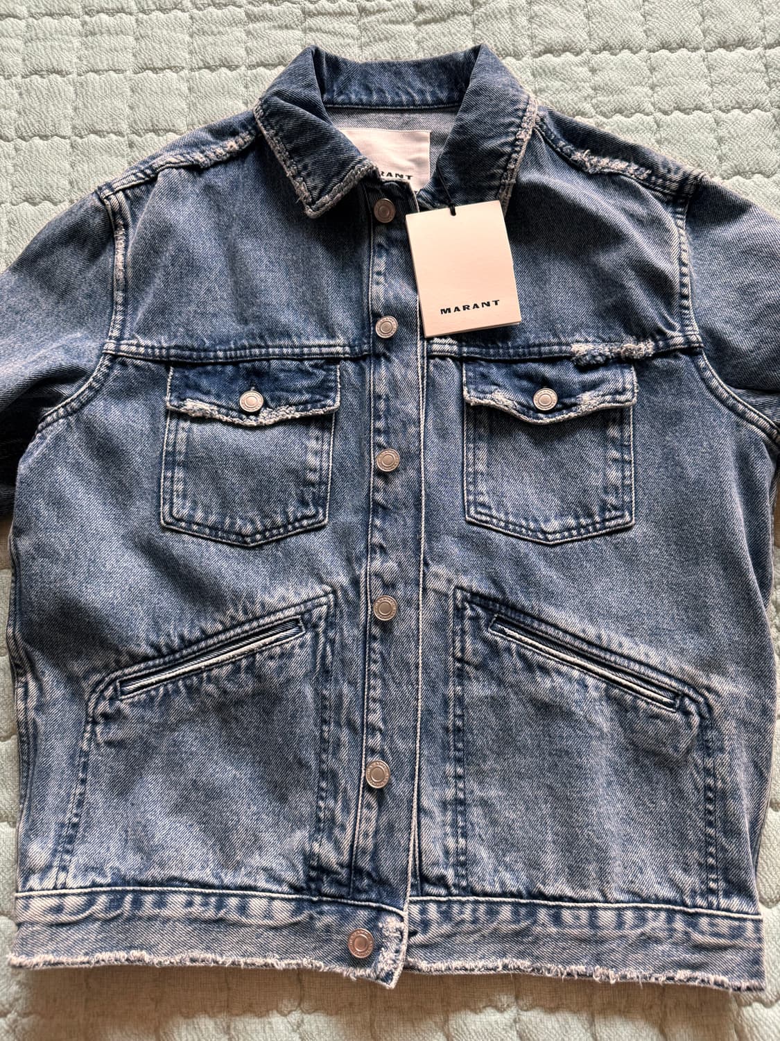 이자벨마랑 jango 데님자켓 택채 새상품 상품이미지1