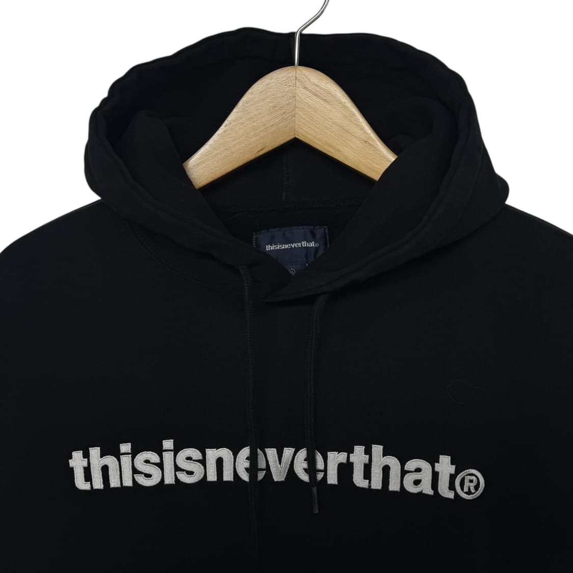 디스이즈네버댓 자수로고 후드티 상품이미지2
