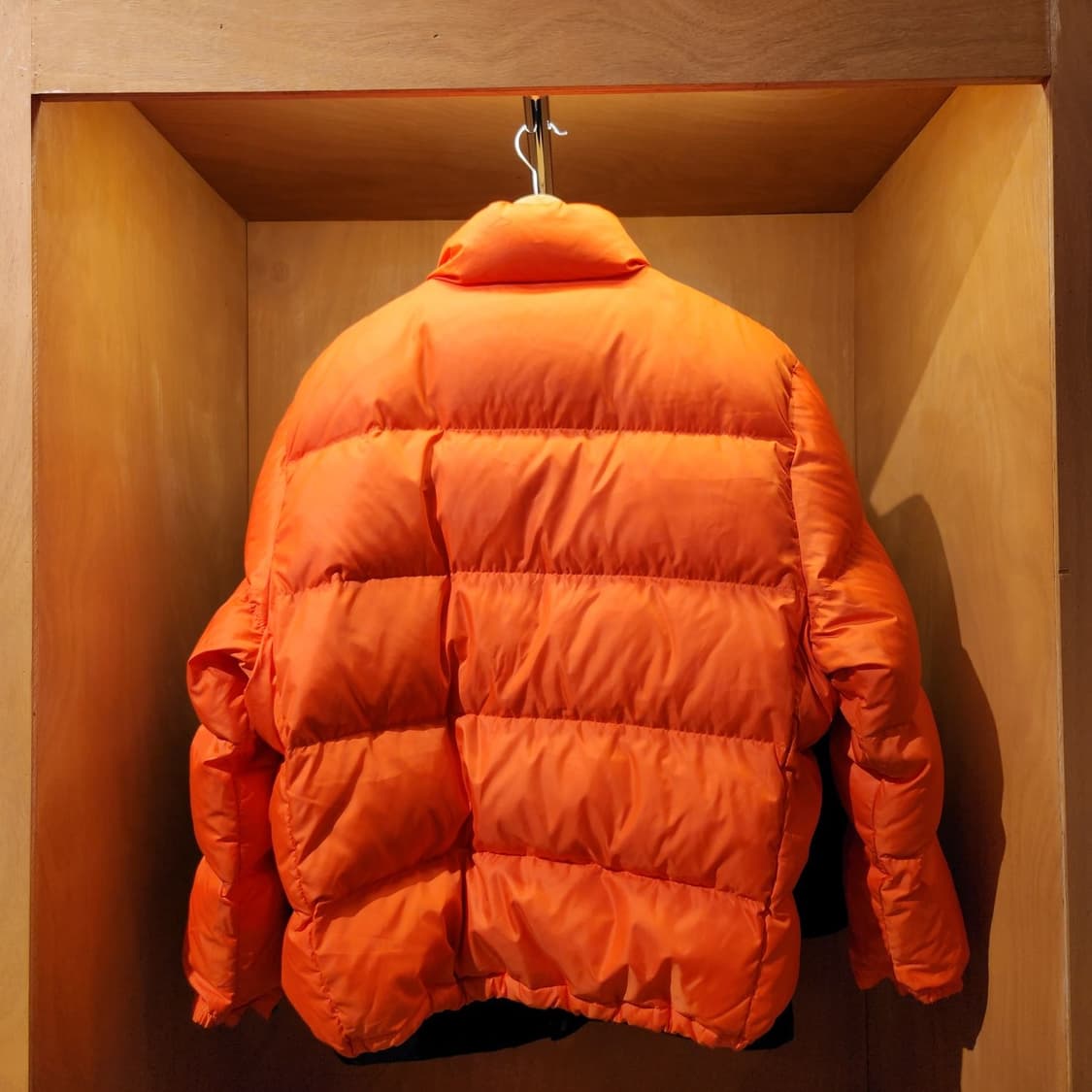 폴로랄프로렌 00s 오렌지 푸퍼 덕다운 패딩 XL 람포지퍼 상품이미지7