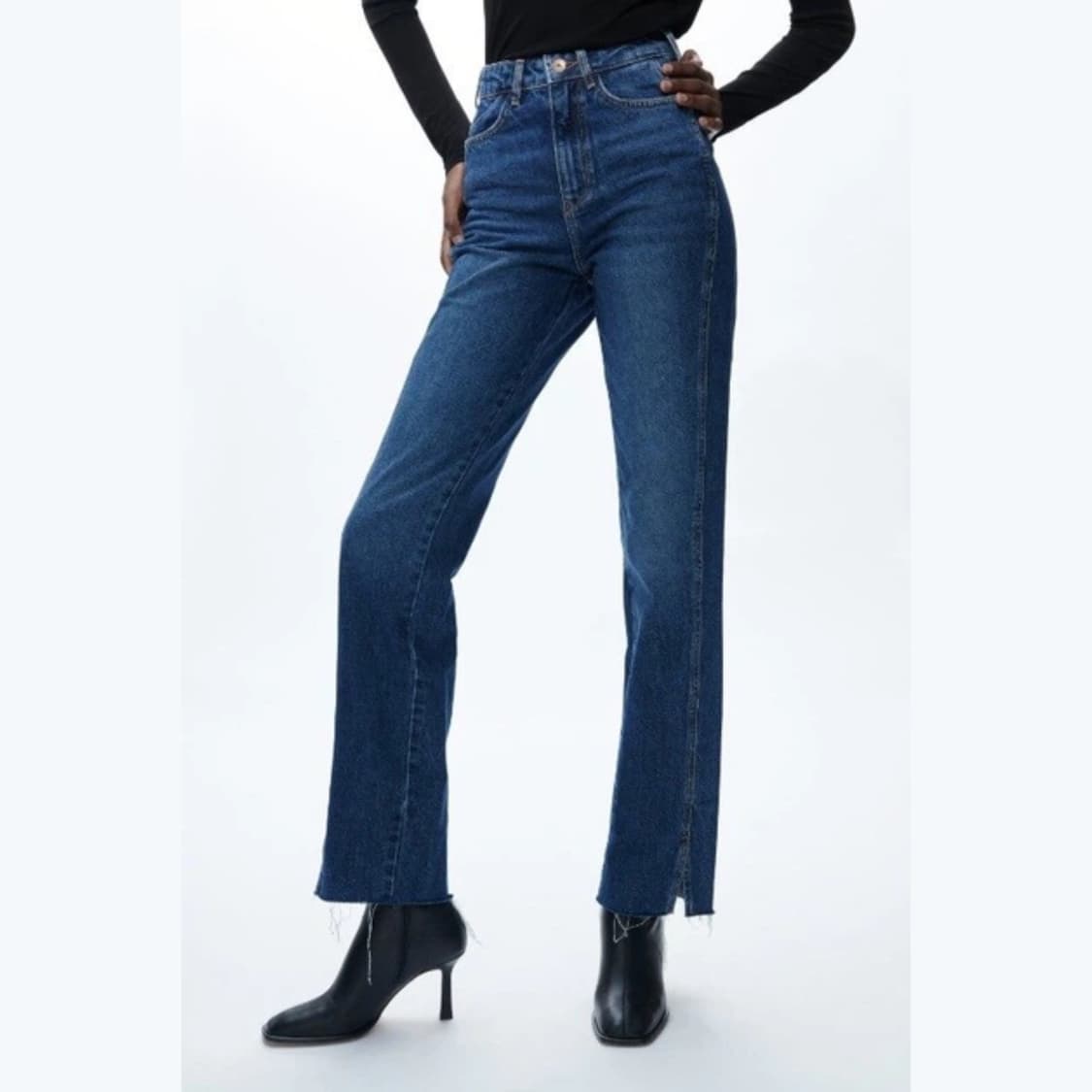 자라 데님 릴렉스드 슬림 36 상품이미지1