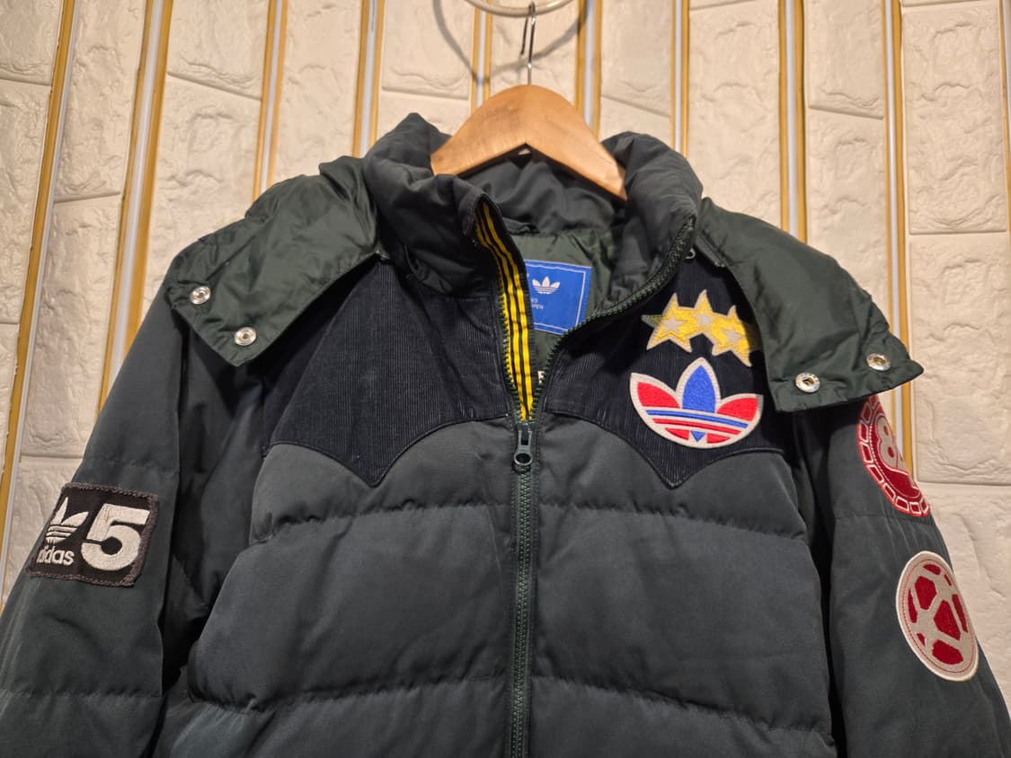 아디다스 오리털패딩 카키패딩 95 상품이미지3