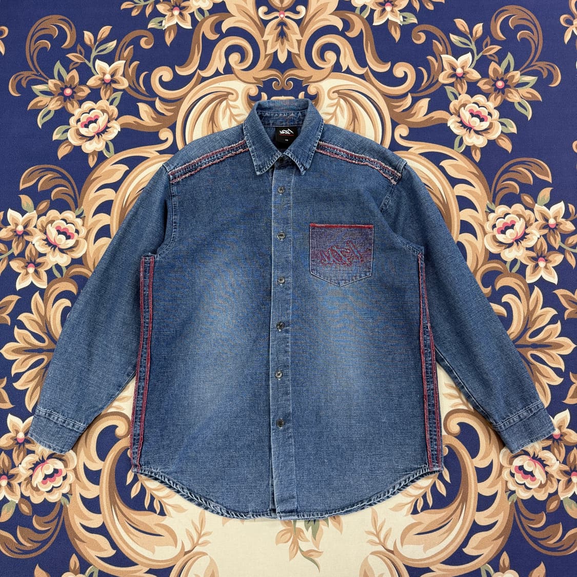 (L)00s 마자 플라자 MAJAH FLAVAH 데님셔츠 상품이미지1