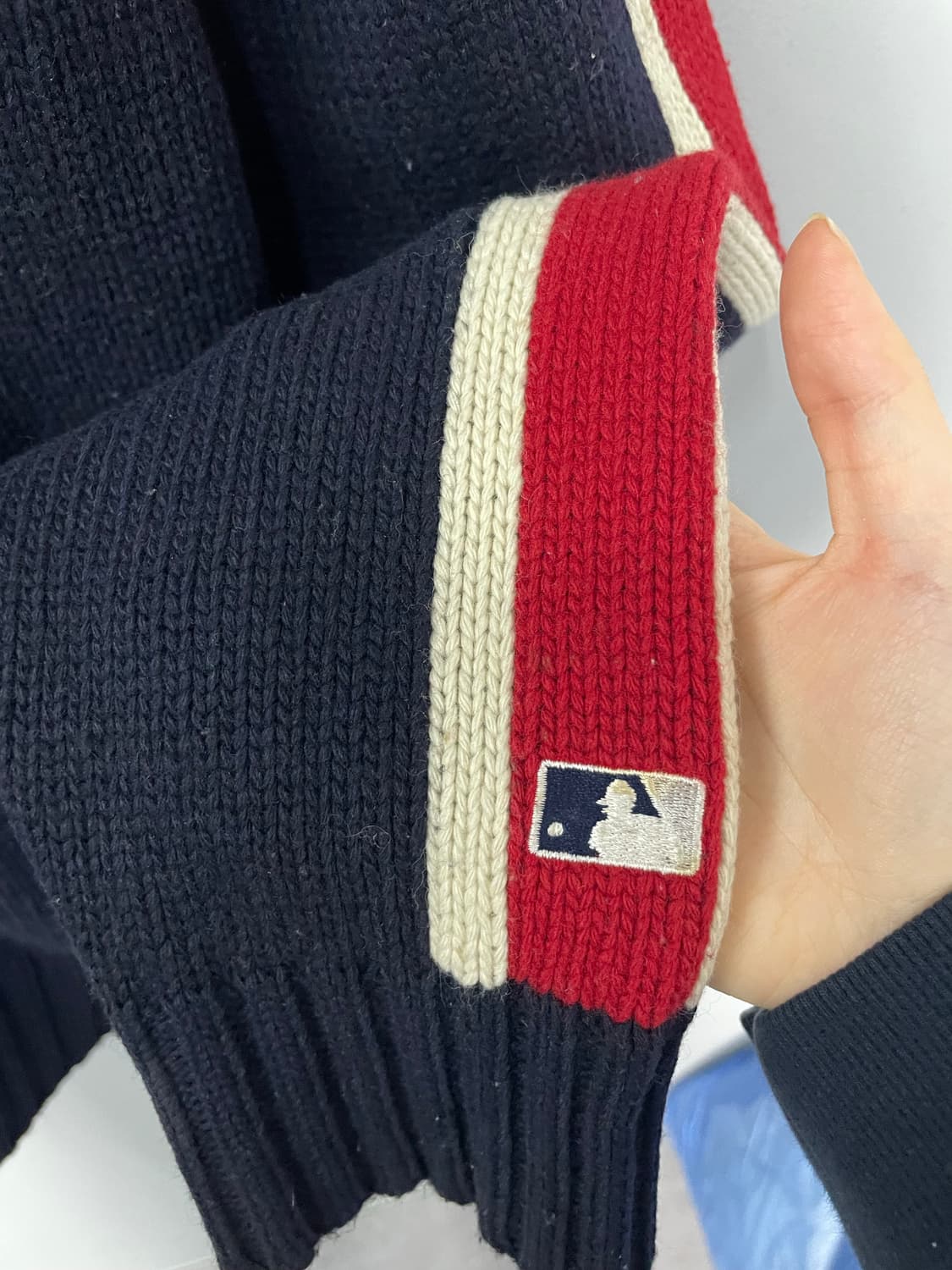 MLB 시카고 컵스 니트 집업 H2564 상품이미지4