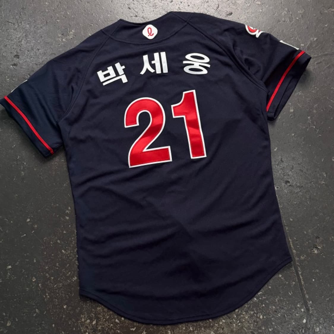 105 롯데자이언츠 22 원정 프로페셔널 박세웅 유니폼 상품이미지6