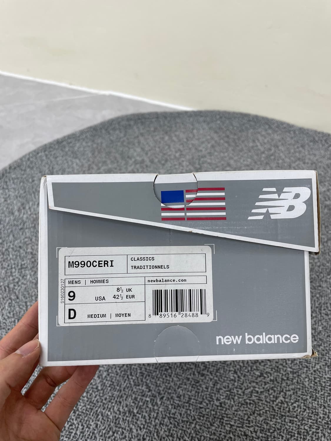 [270] 뉴발란스 990 메이드 인 USA 다크 그린 상품이미지5
