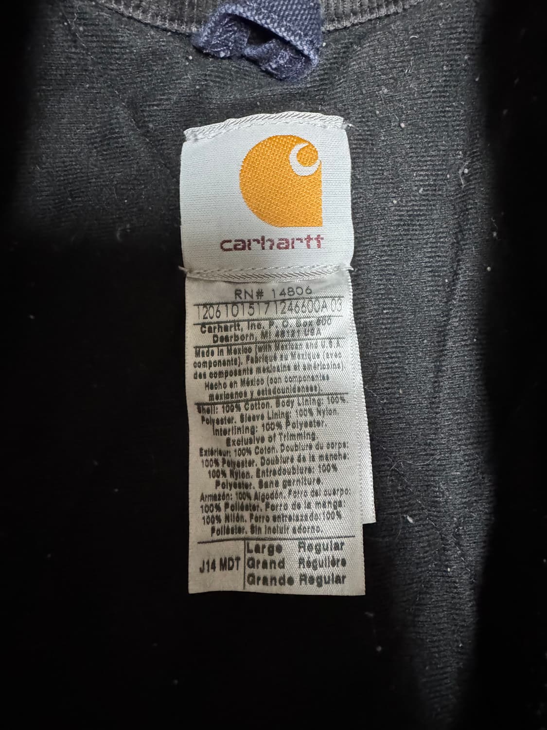 칼하트 산타페 j14 mdt large 상품이미지3