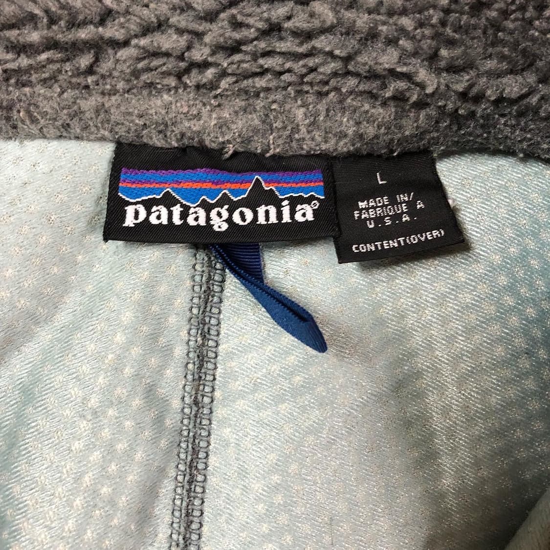 [L] 90s USA 파타고니아 레트로 후리스 자켓 상품이미지7