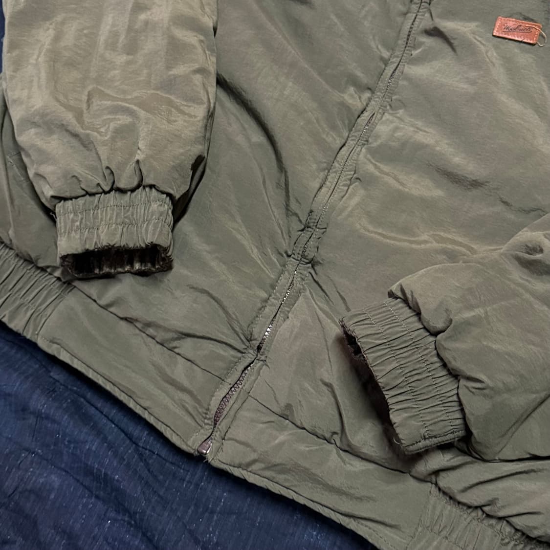 80‘s 울리치 코튼우드 카모 패턴 리버시블 마운틴 파카 XL 상품이미지7