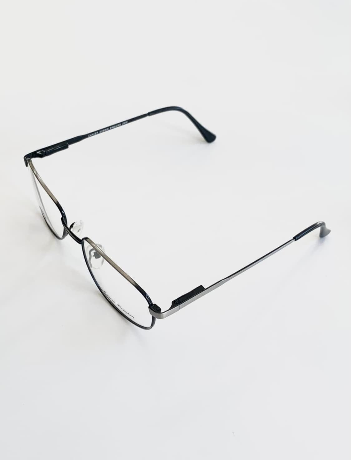 데드스탁 유럽 빈티지  메탈사각 안경테  1575 상품이미지3