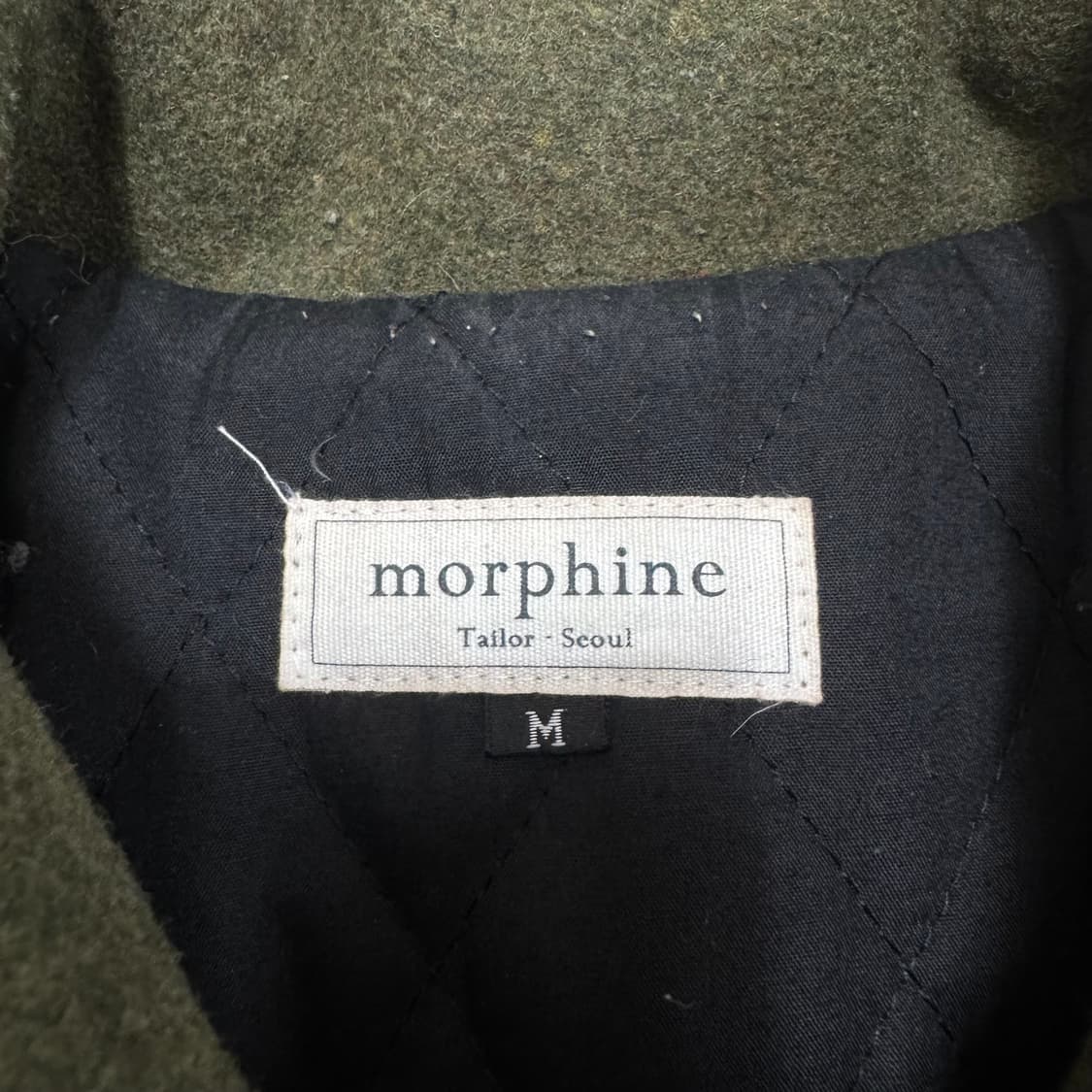 Morphine 자수문양 모직 자켓 M/95 상품이미지8