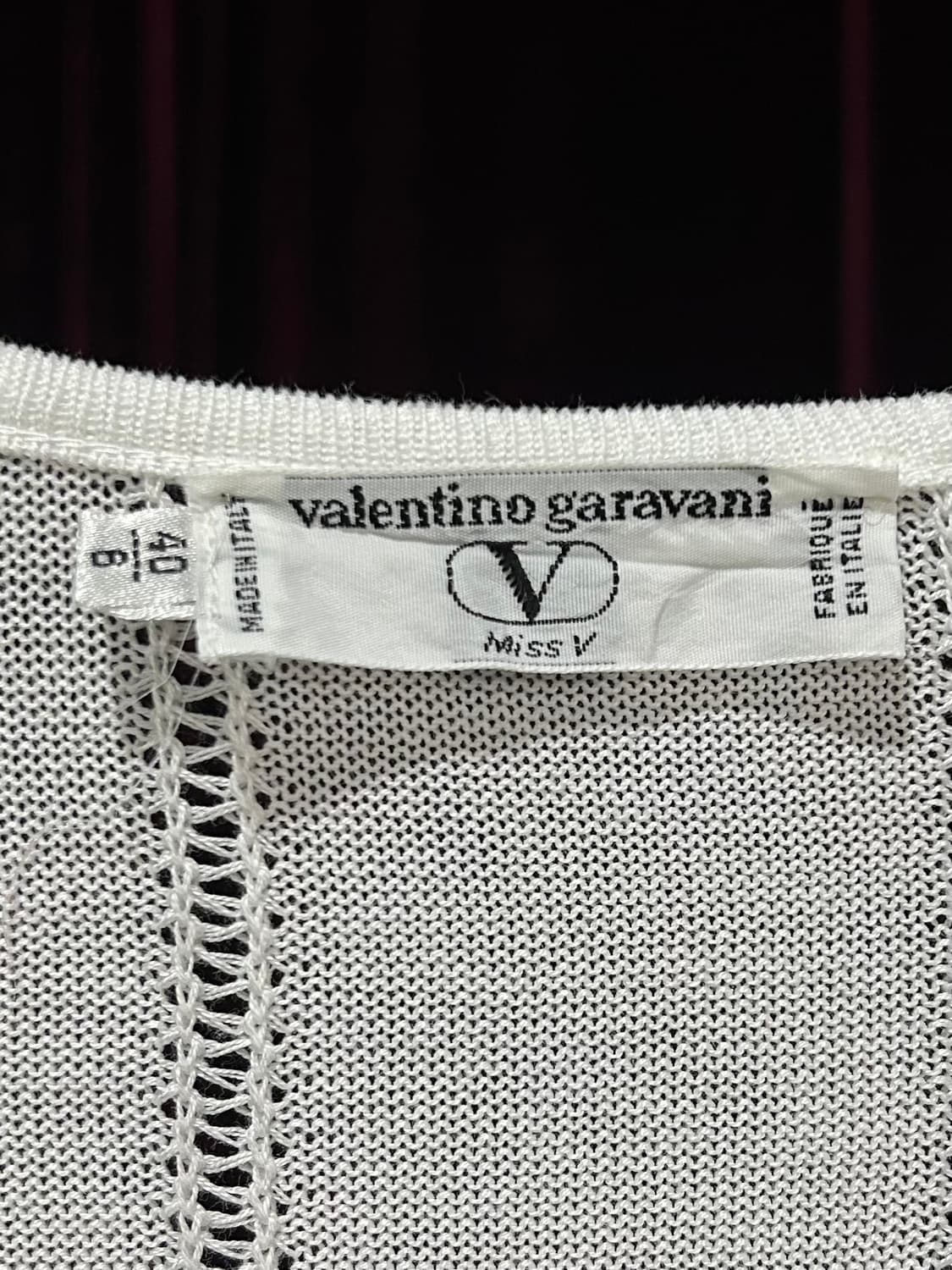 VALENTINO GARAVANI v neck wrap knit 상품이미지3