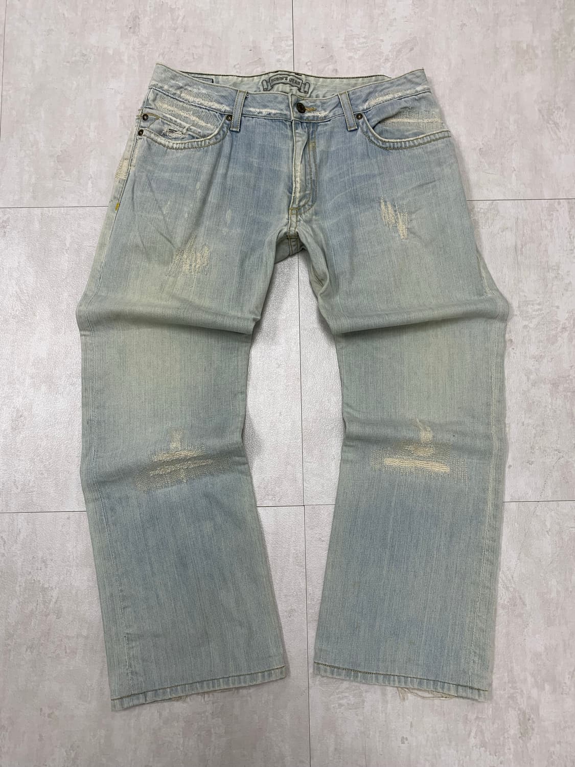 로빈스 진 포켓 디테일 데님 팬츠 #10 상품이미지4