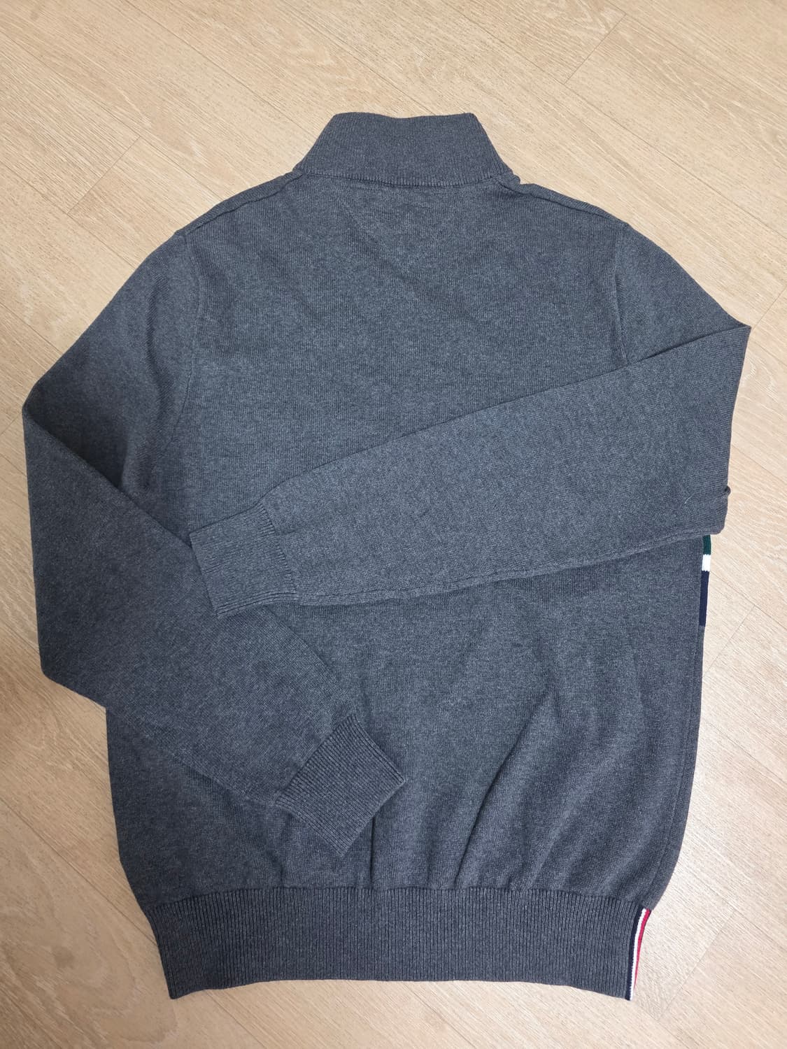 타미힐피거 코튼 반집업 니트 M 상품이미지6