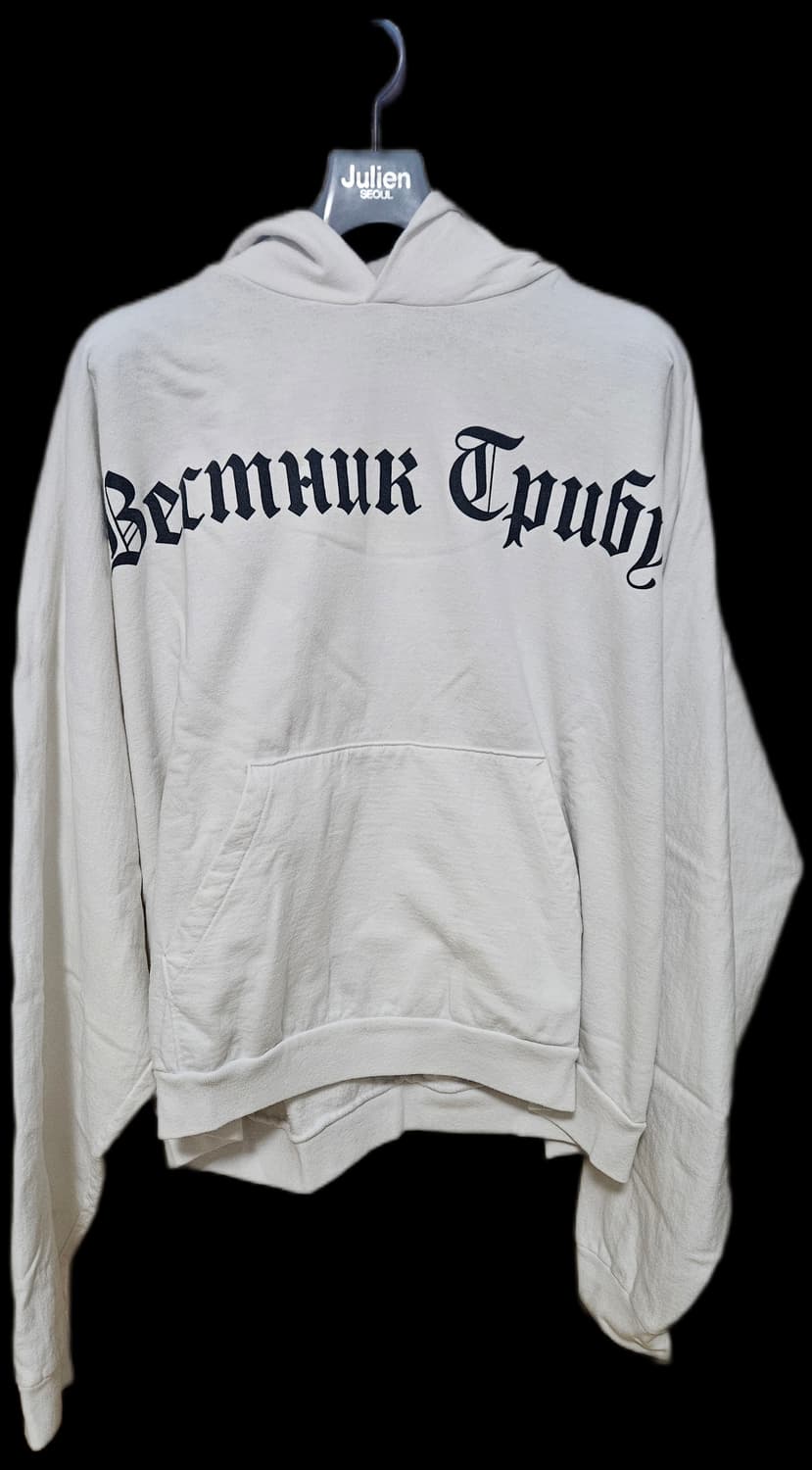 이지 고샤 트리뷴 후드 화이트 2사이즈 상품이미지1
