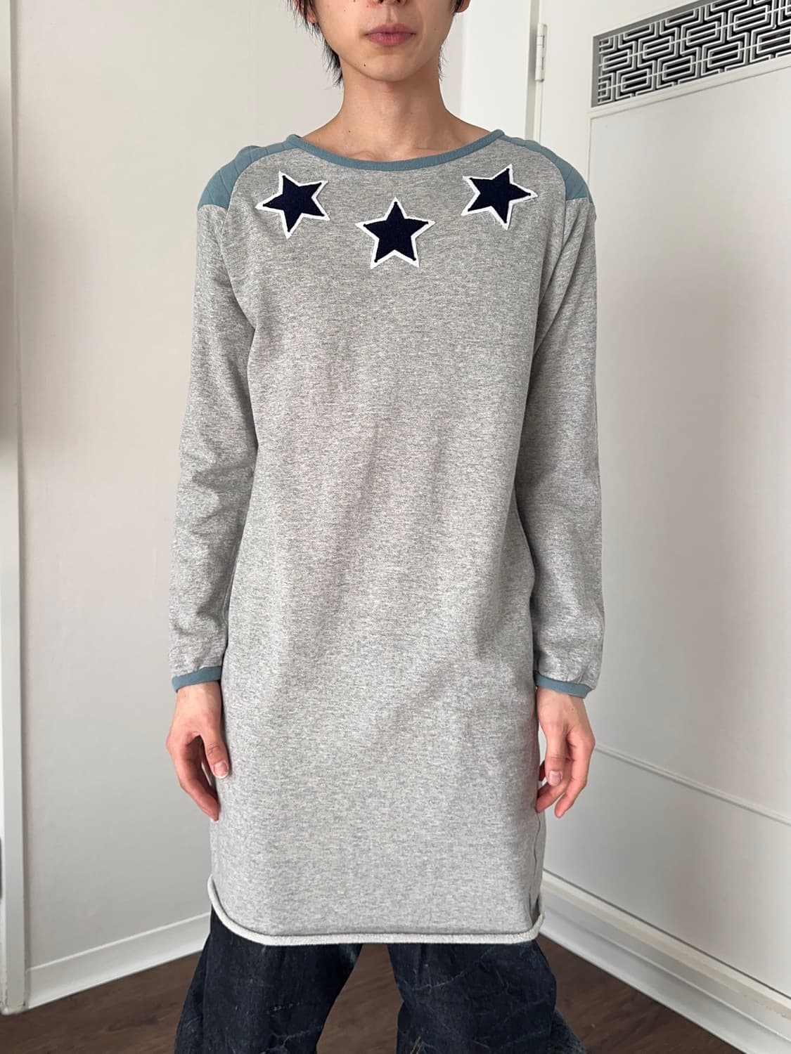 SM's Style 스타 패치 롱 스웻셔츠 상품이미지4