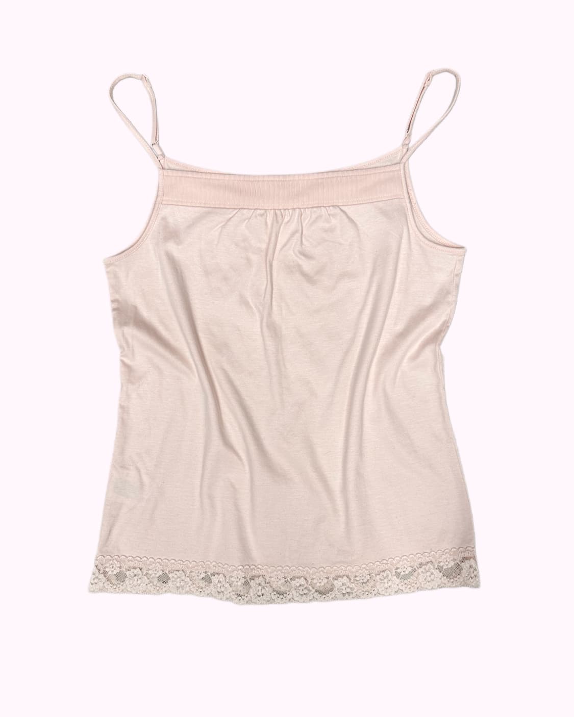 lace detail pink sleeveless 상품이미지1