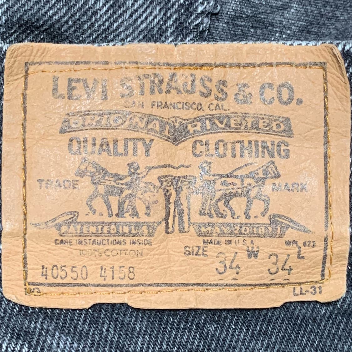 [33] 80's 리바이스 550  Made In USA 상품이미지5