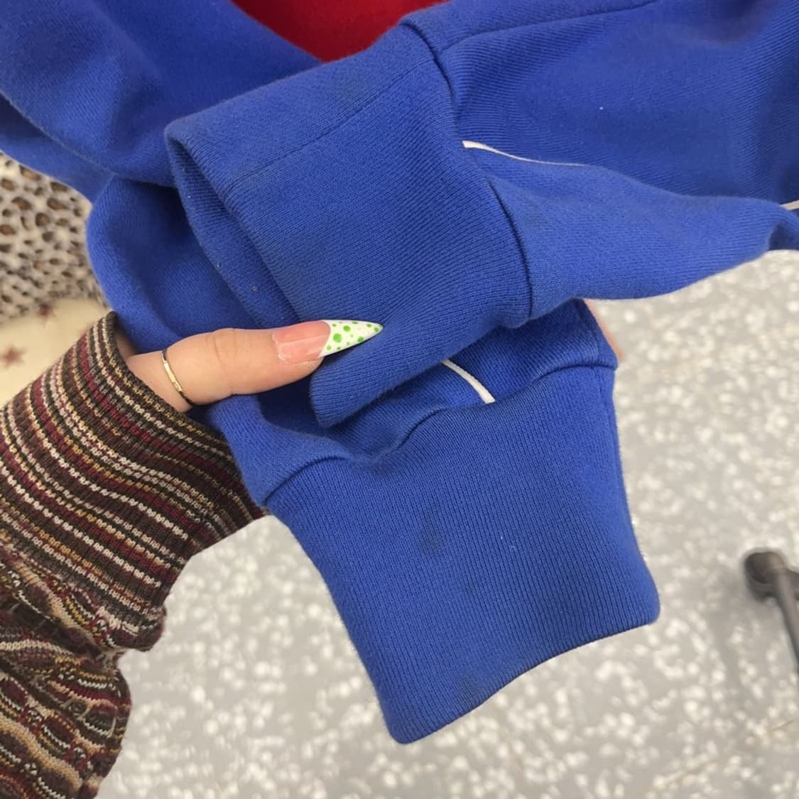 아디다스 올드스쿨 희귀 레트로 배색 후드집업 M C09121 상품이미지8