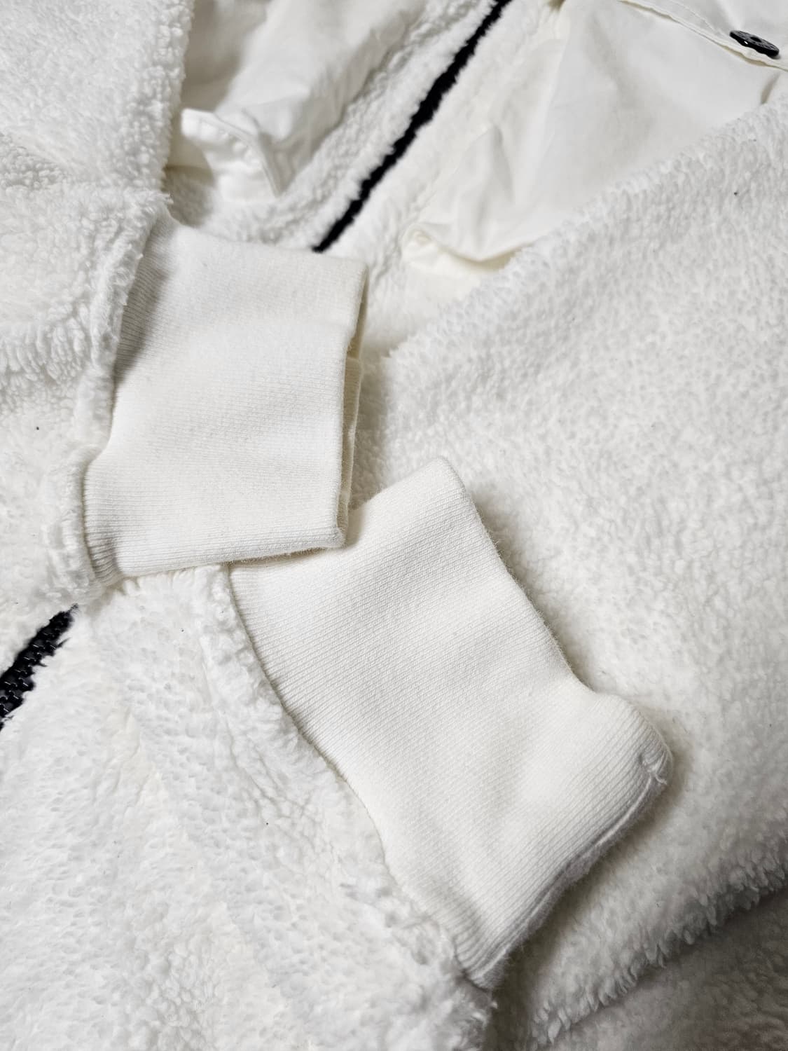 스톤아일랜드 코튼 파일 후드 집업 상품이미지5