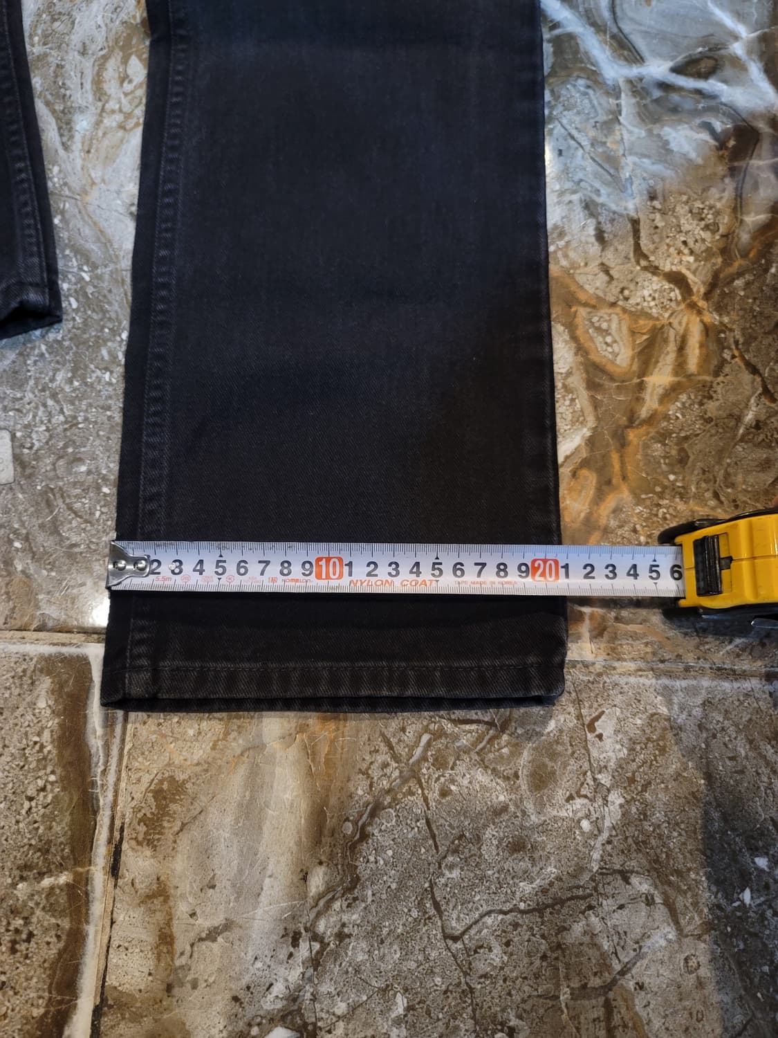 리바이스 오렌지탭 흑청 데님팬츠  상품이미지7