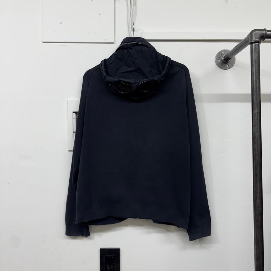 씨피컴퍼니 고글 니트집업 상품이미지10