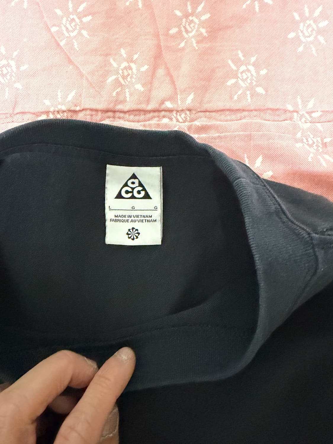 나이키 acg 렁스 롱슬리브 L사이즈 극미중고 판매(상태좋음) 상품이미지4