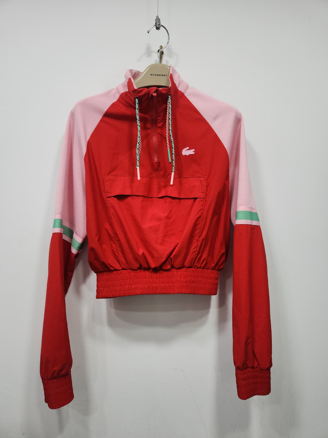 라코스테 스포츠 루즈핏 크롭 상의 상품이미지2