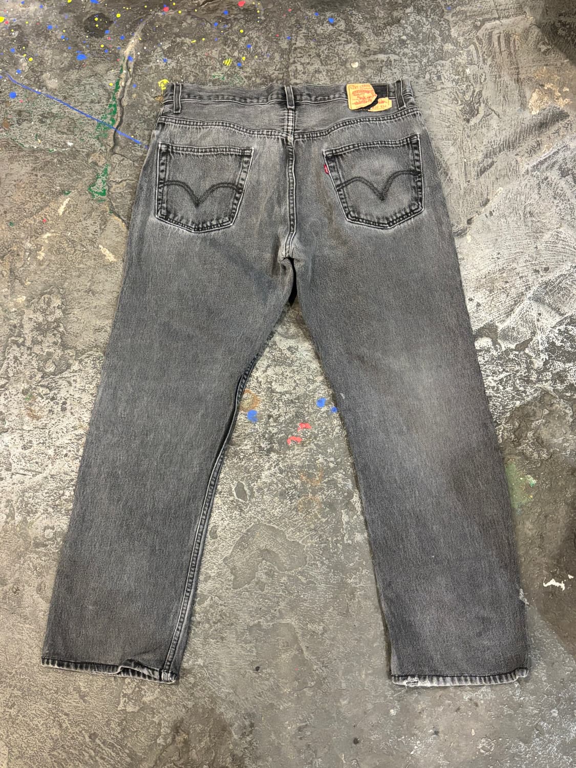 리바이스 505 흑청 상품이미지9