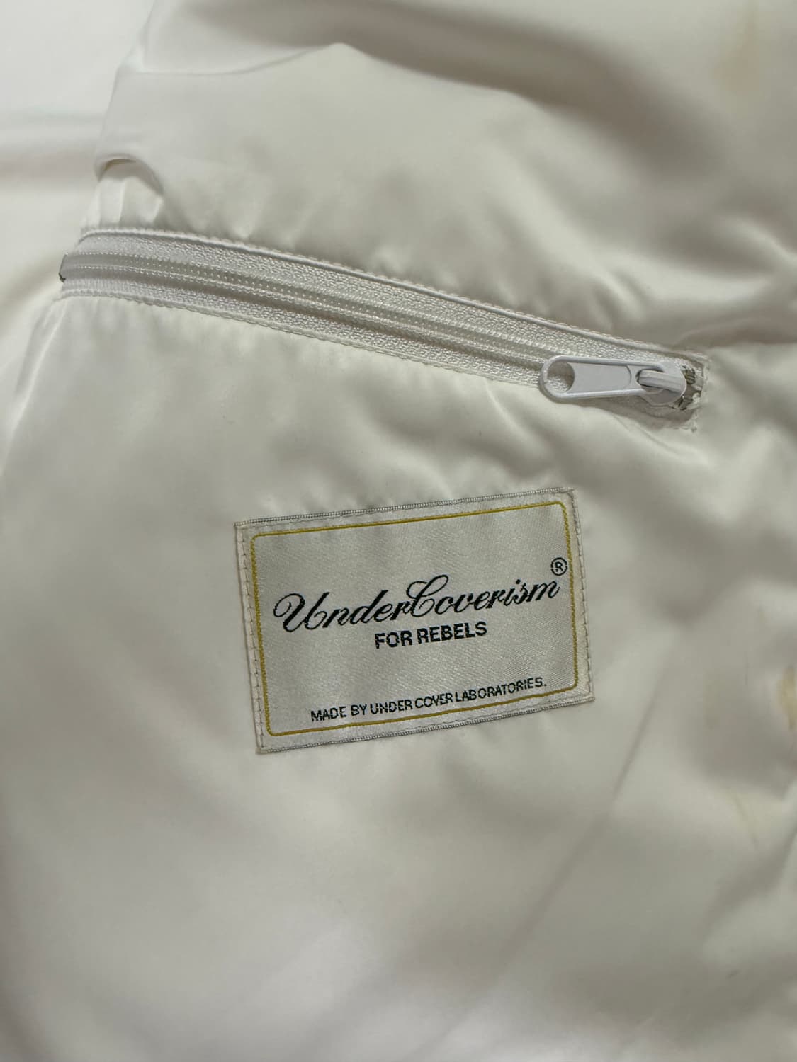 언더커버 08aw 레더슬리브 다운자켓 패딩 상품이미지3