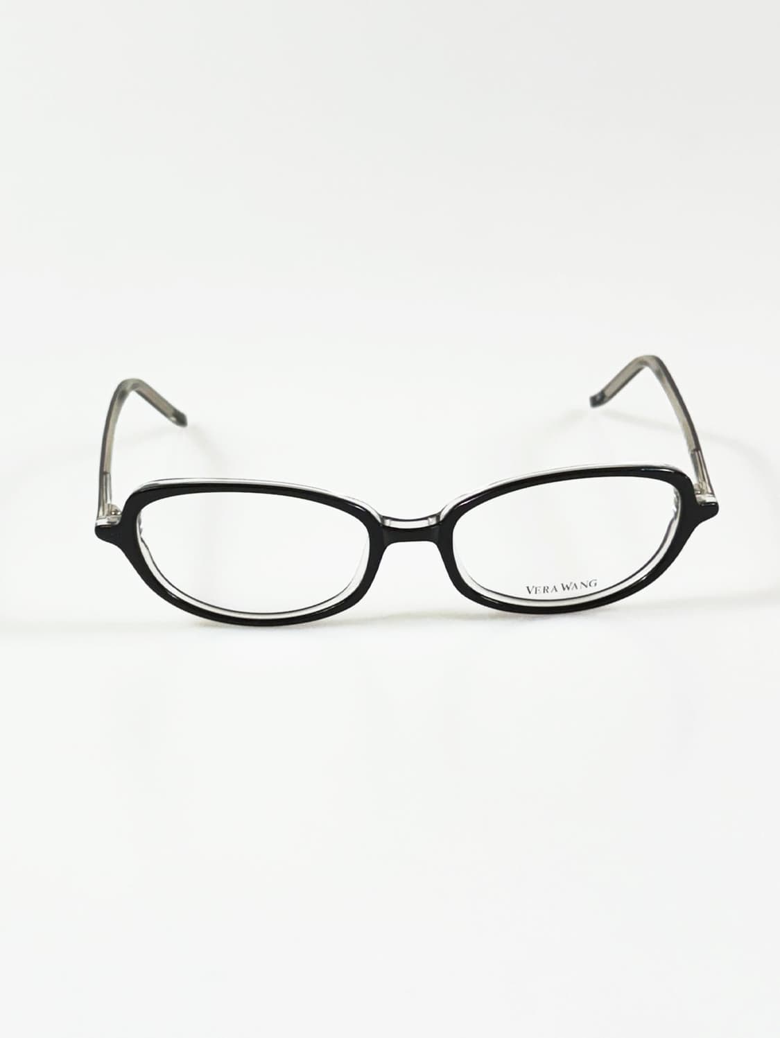 VERA WANG 베라왕 블랙 크리스탈 뿔테 스퀘어 빈티지 안경 상품이미지1