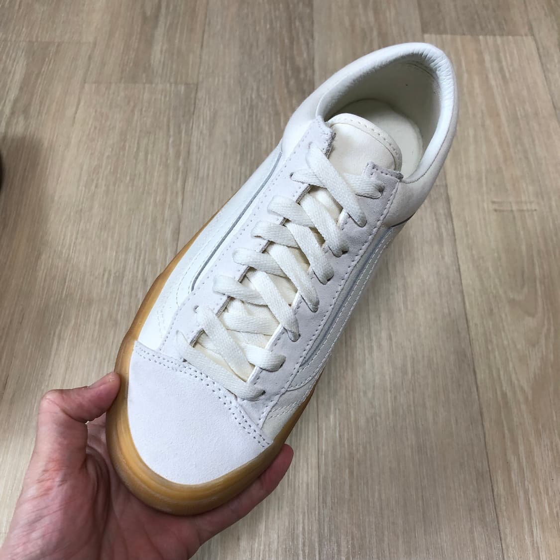 (260) 반스 VANS 스타일36 크림 화이트 검솔  상품이미지7