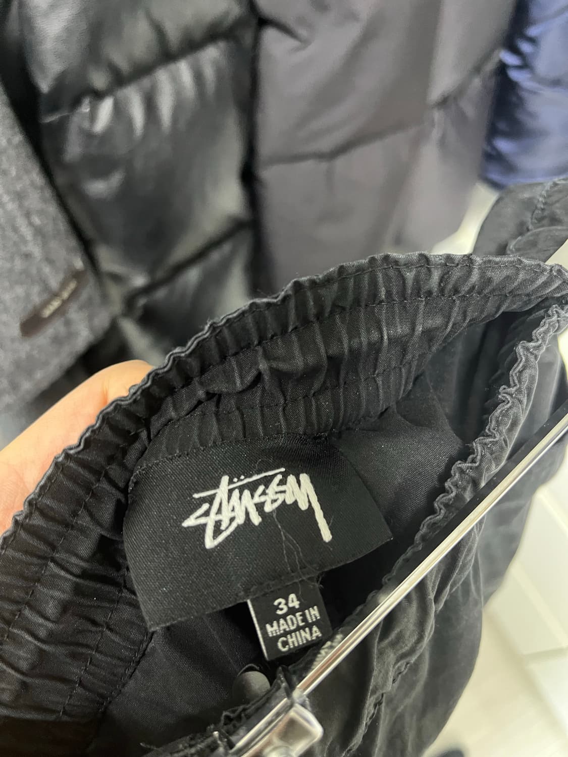 스투시 NYCO 컨버터블 팬츠 블랙 34사이즈 상품이미지6