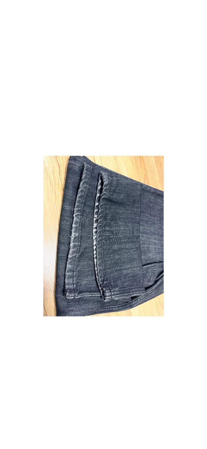 유스 스트럭처드 와이드 데님 팬츠 상품이미지5