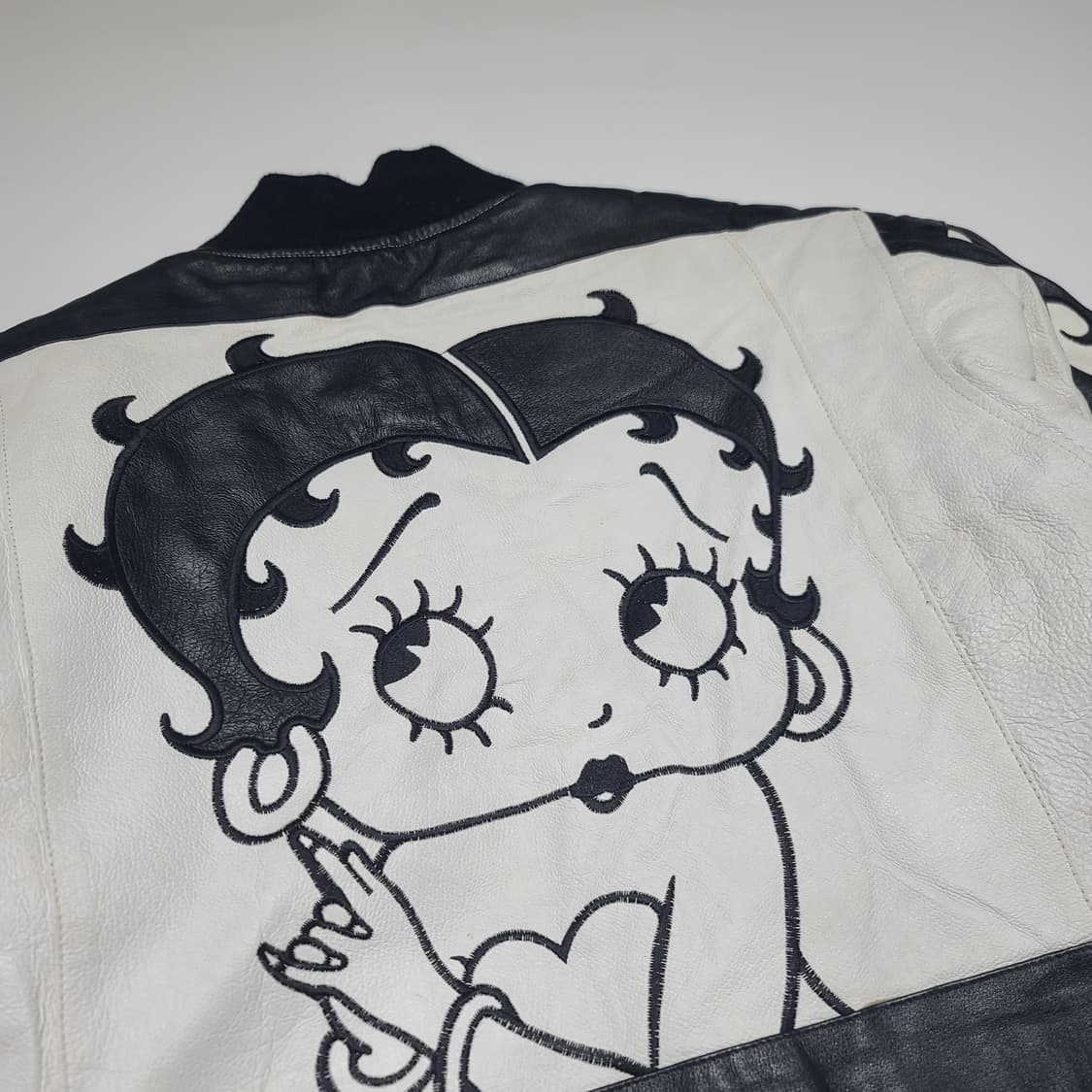 90s 베티붑 레더 자켓[M] 상품이미지7